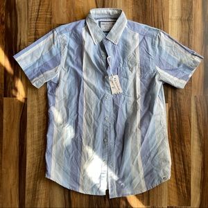 NWT Free Plant Short Sleeve Button Down